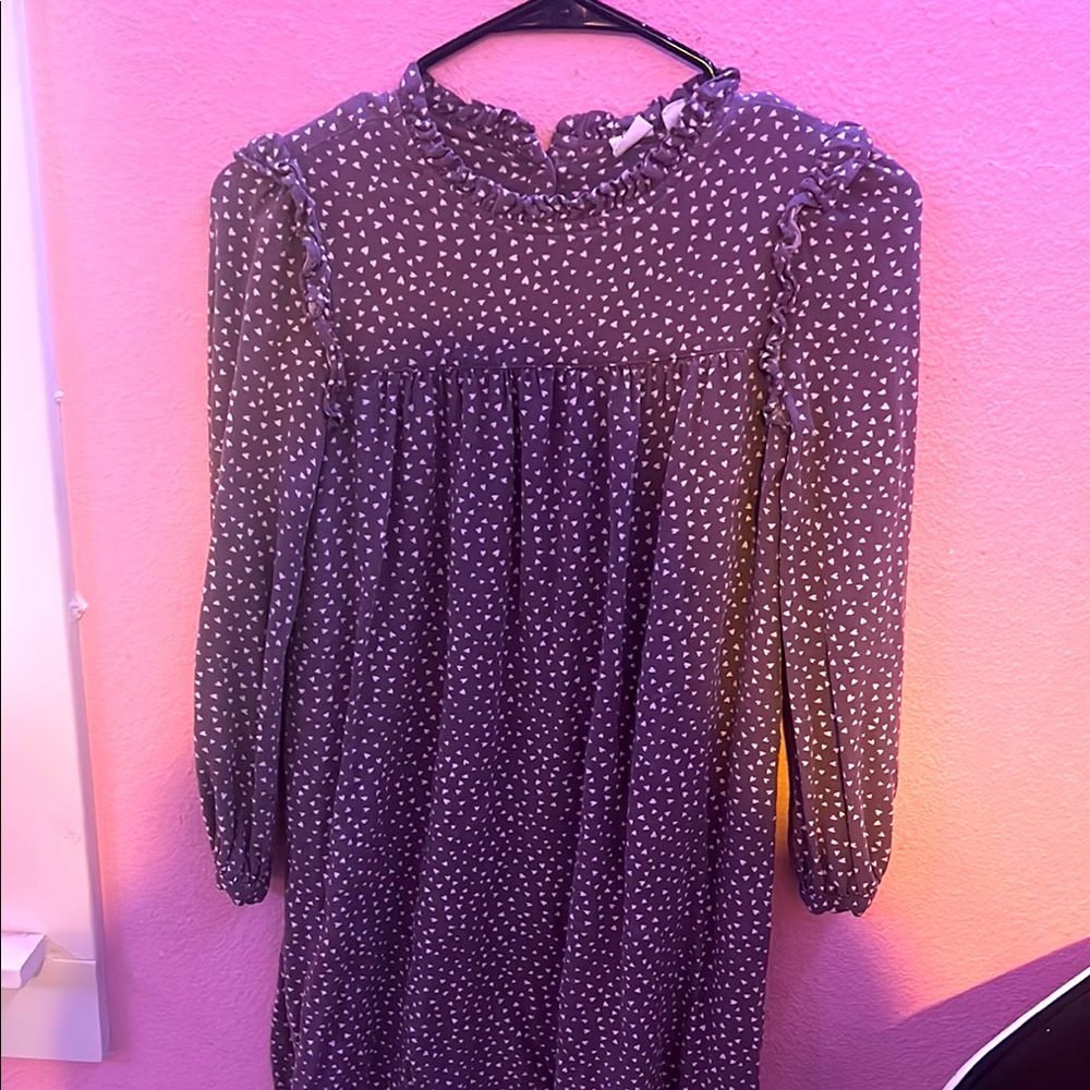 Purple Polka Dot Dress